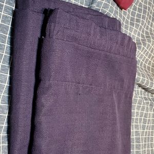 Room darkening curtains